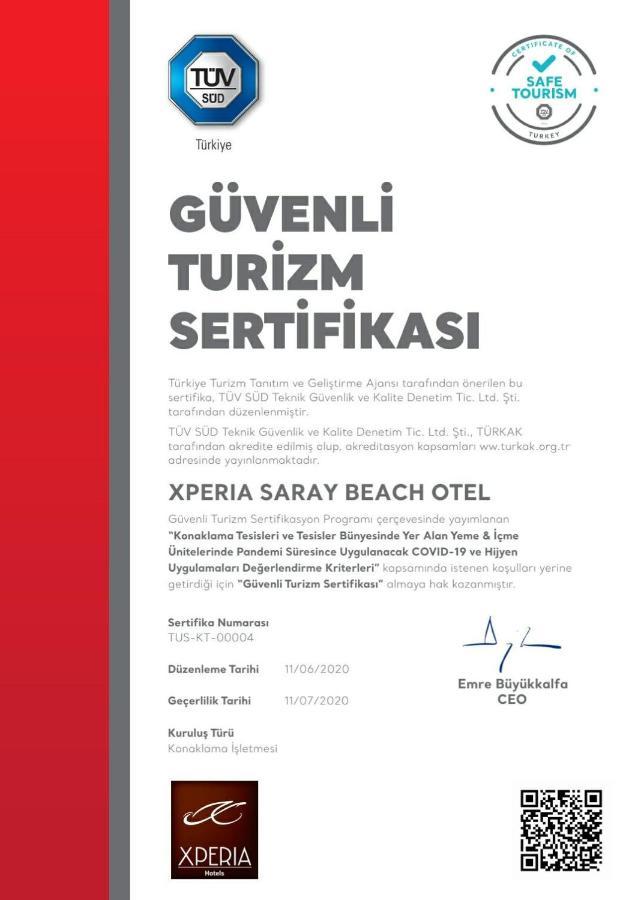 Xperia Saray Beach Hotel Alanya Extérieur photo